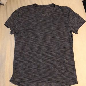 Black and grey lulu lemon shirt